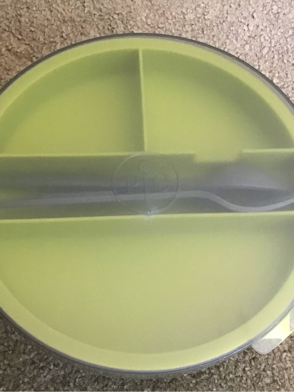 Pampered Chef Meal Prep Salad Cutting Bowl 100086 1463 Gray Green